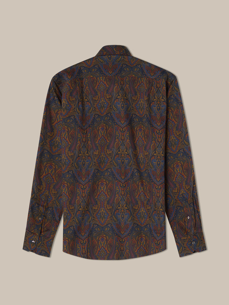 Reynolds Printed Paisley Shirt