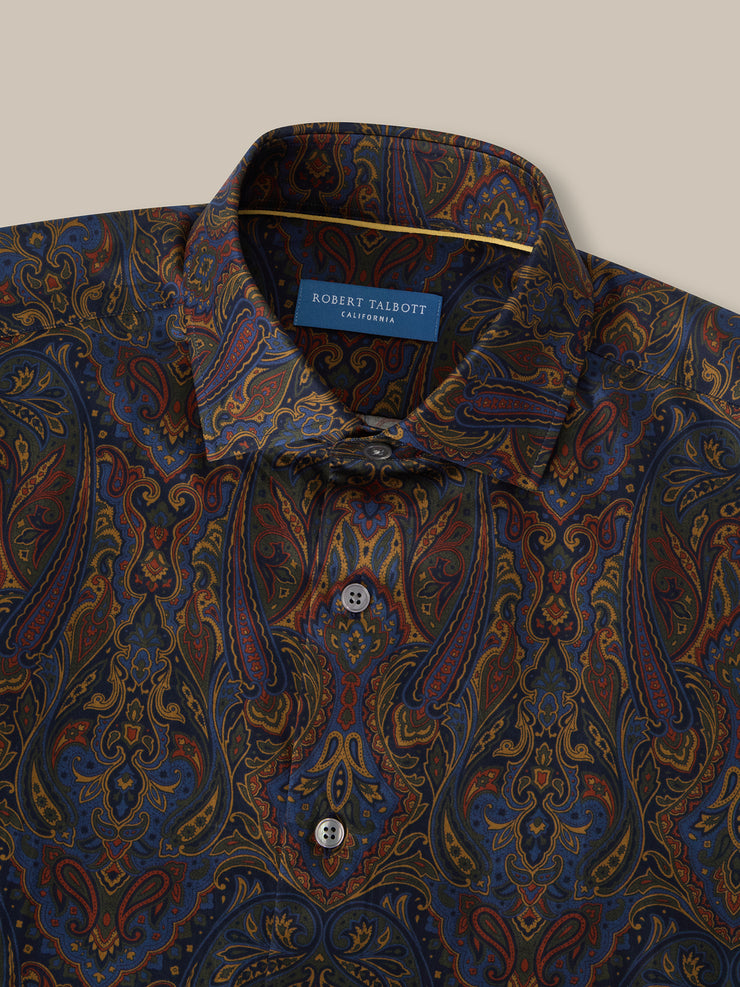 Reynolds Printed Paisley Shirt