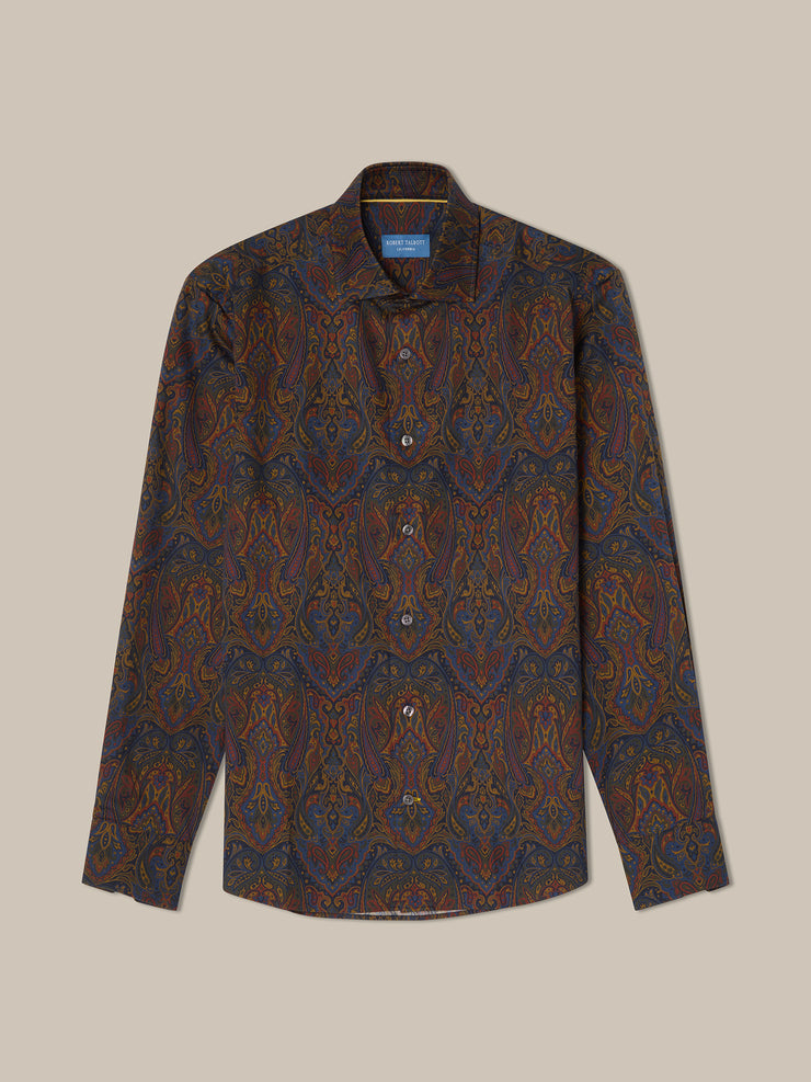 Reynolds Printed Paisley Shirt