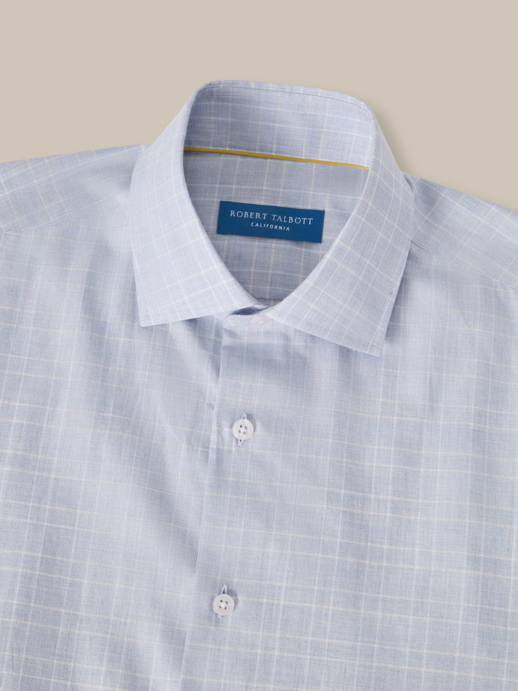 Reynolds Ultra Light Weight Brushed Check Shirt