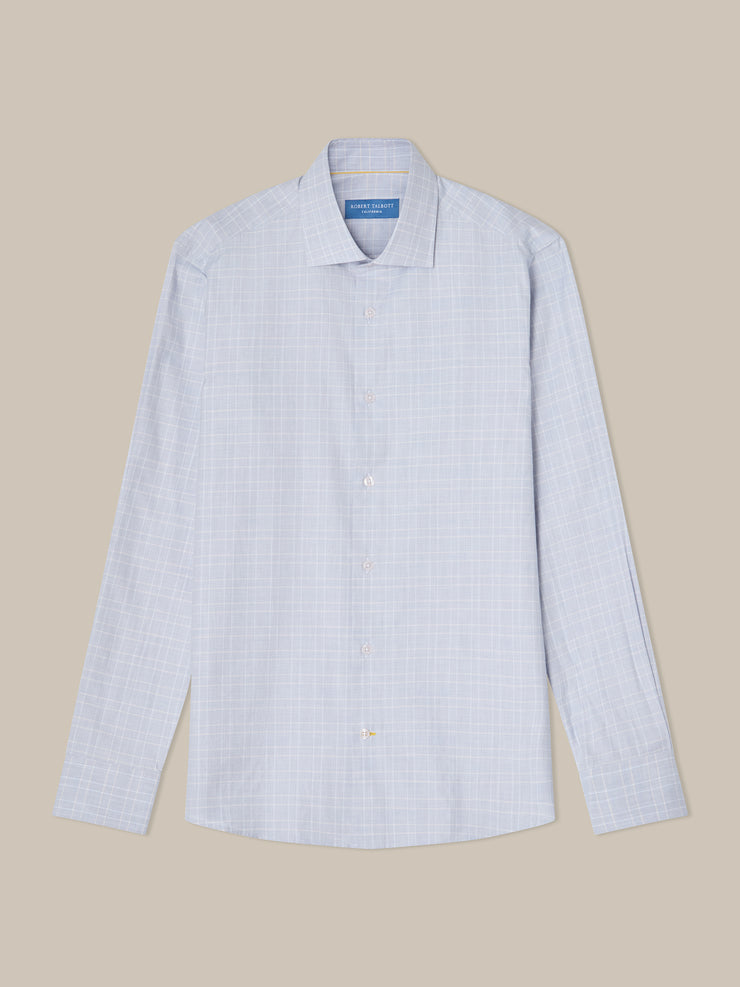 Reynolds Ultra Light Weight Brushed Check Shirt