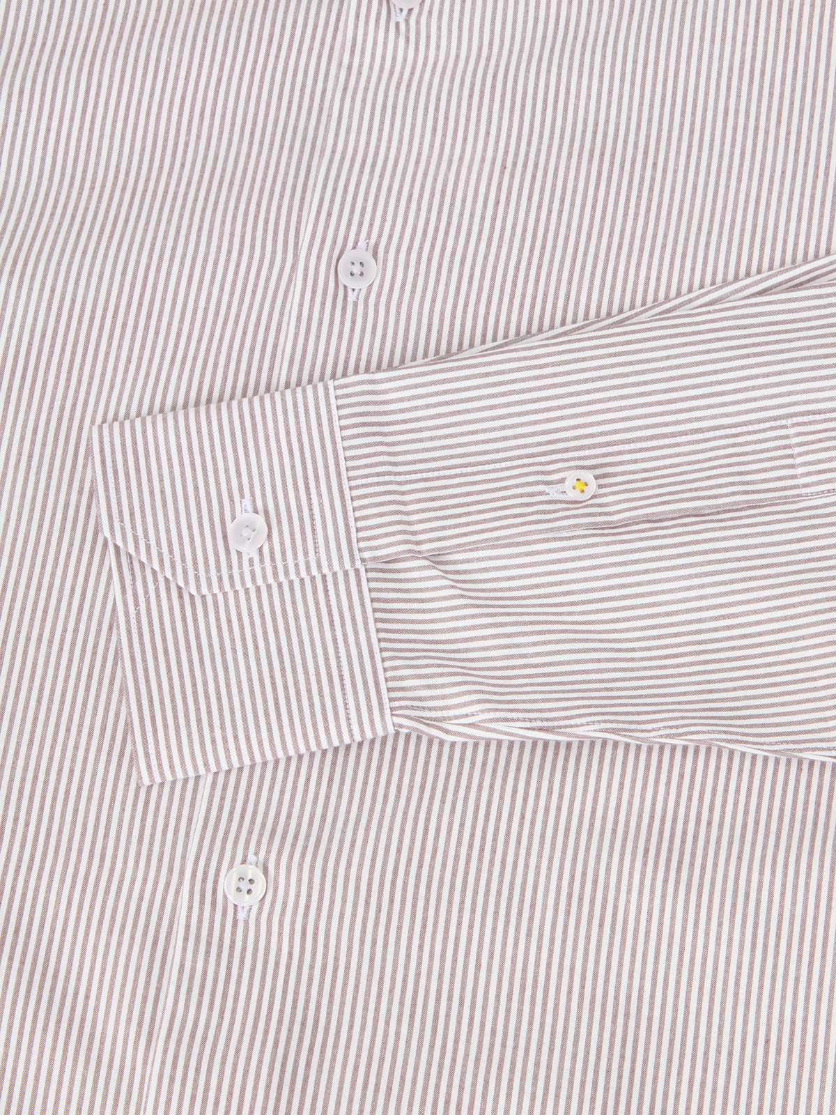 Reynolds Ultra Light Weight Brushed Fine Stripe Shirt image