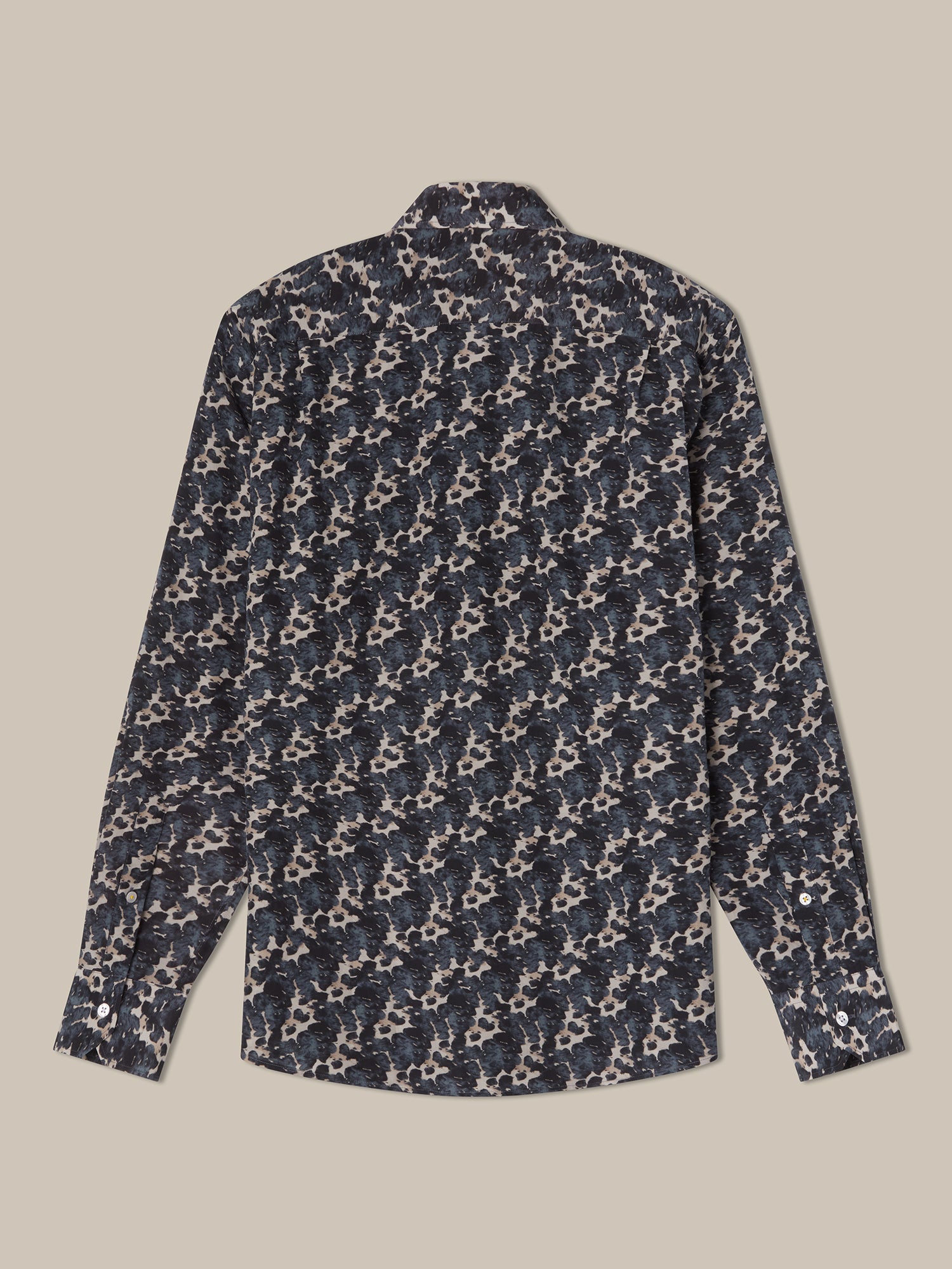 Reynolds Printed Cow Hide Silk Blend Shirt