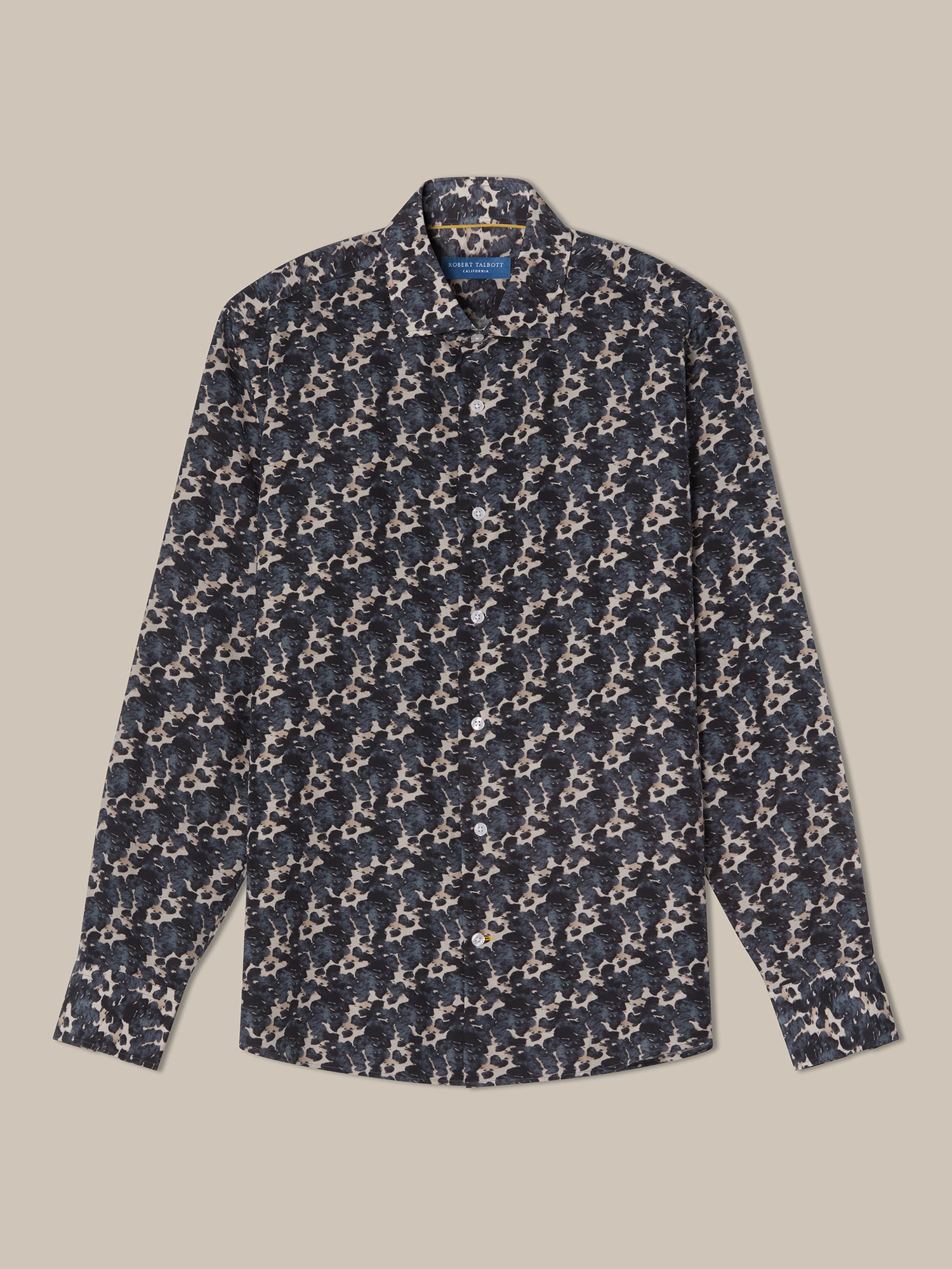 Reynolds Printed Cow Hide Silk Blend Shirt