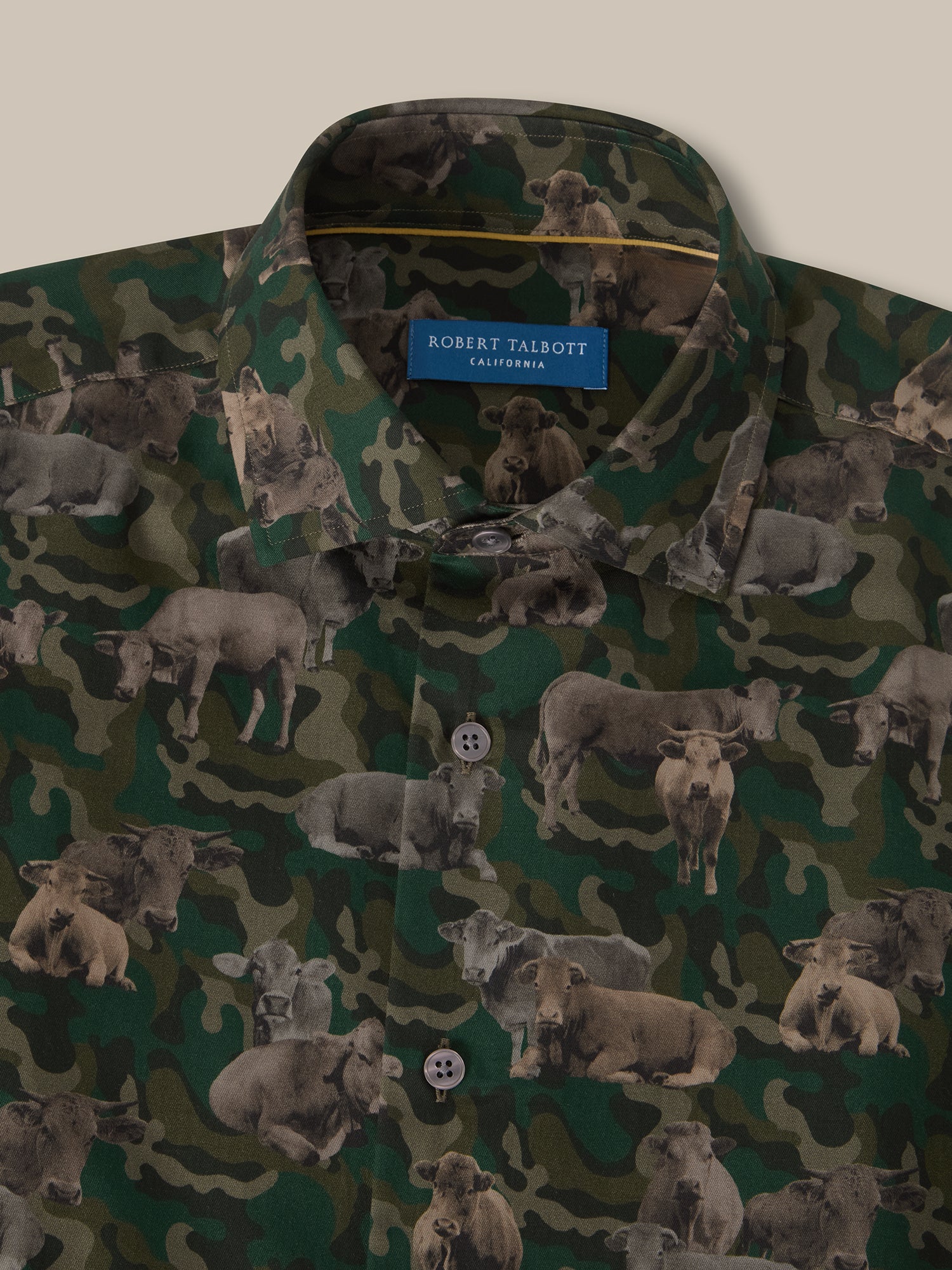 Reynolds Printed Ca-Moo-Flage Shirt image