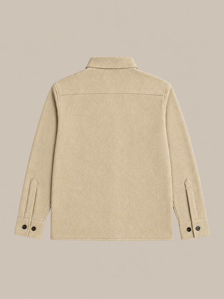 Bradley Stretch Cashmere Blend Shirt Jacket