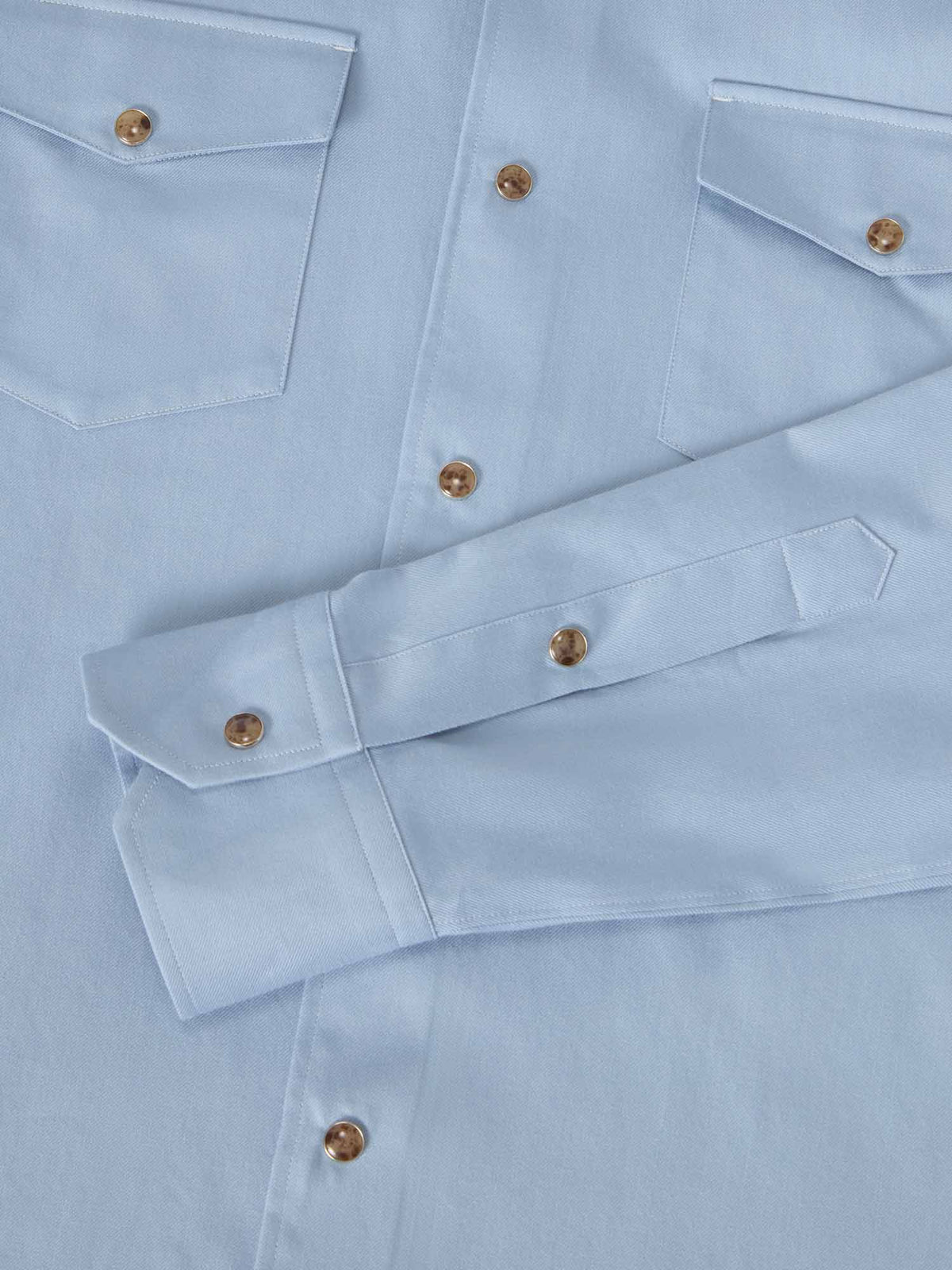 McQueen Cashmere Blend Western Shirt image