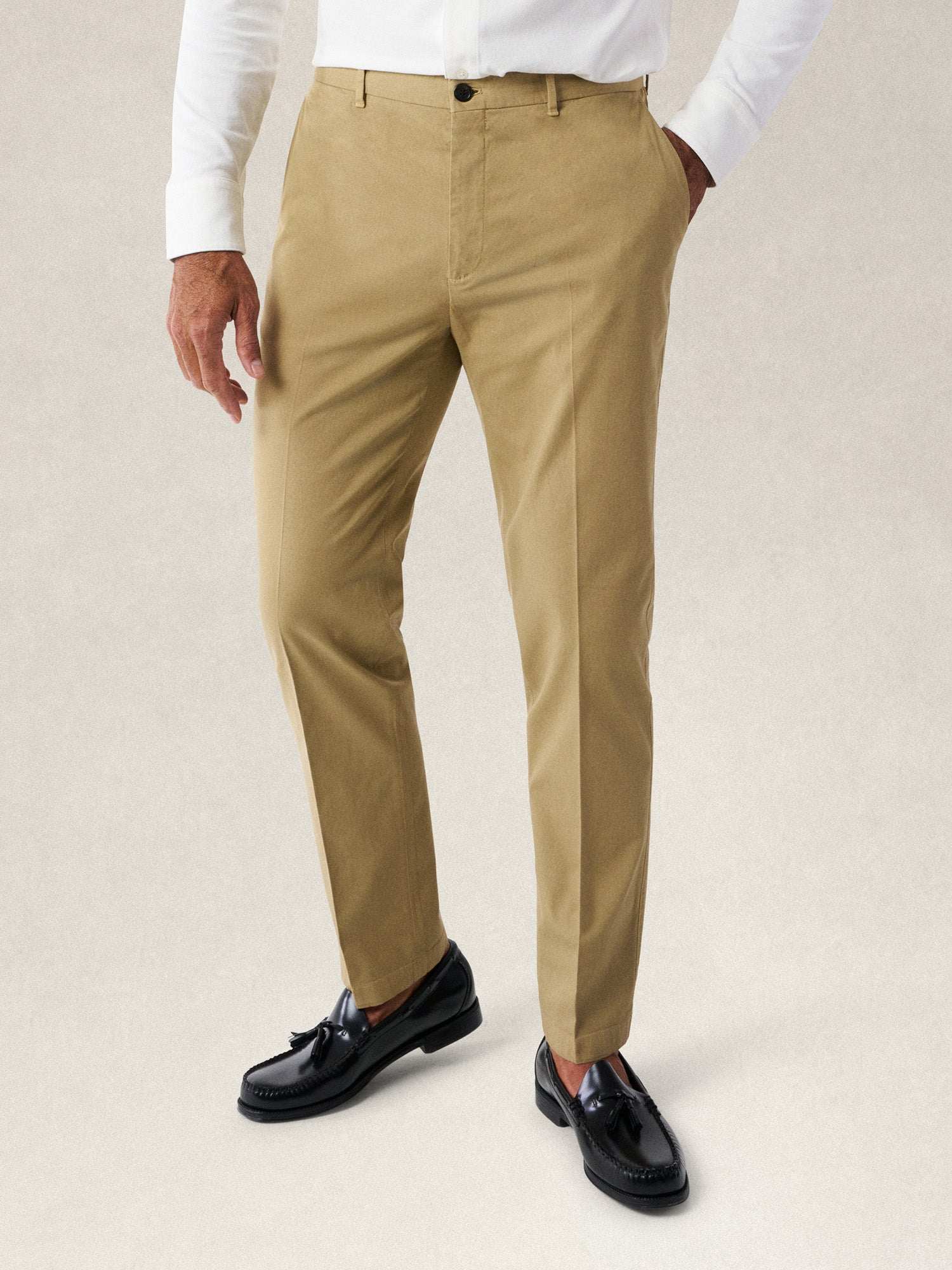 The Douglas Chino Pant - Robert Talbott 36/32 / Khaki The Douglas Chino Pant - Robert Talbott 36/32 / Khaki