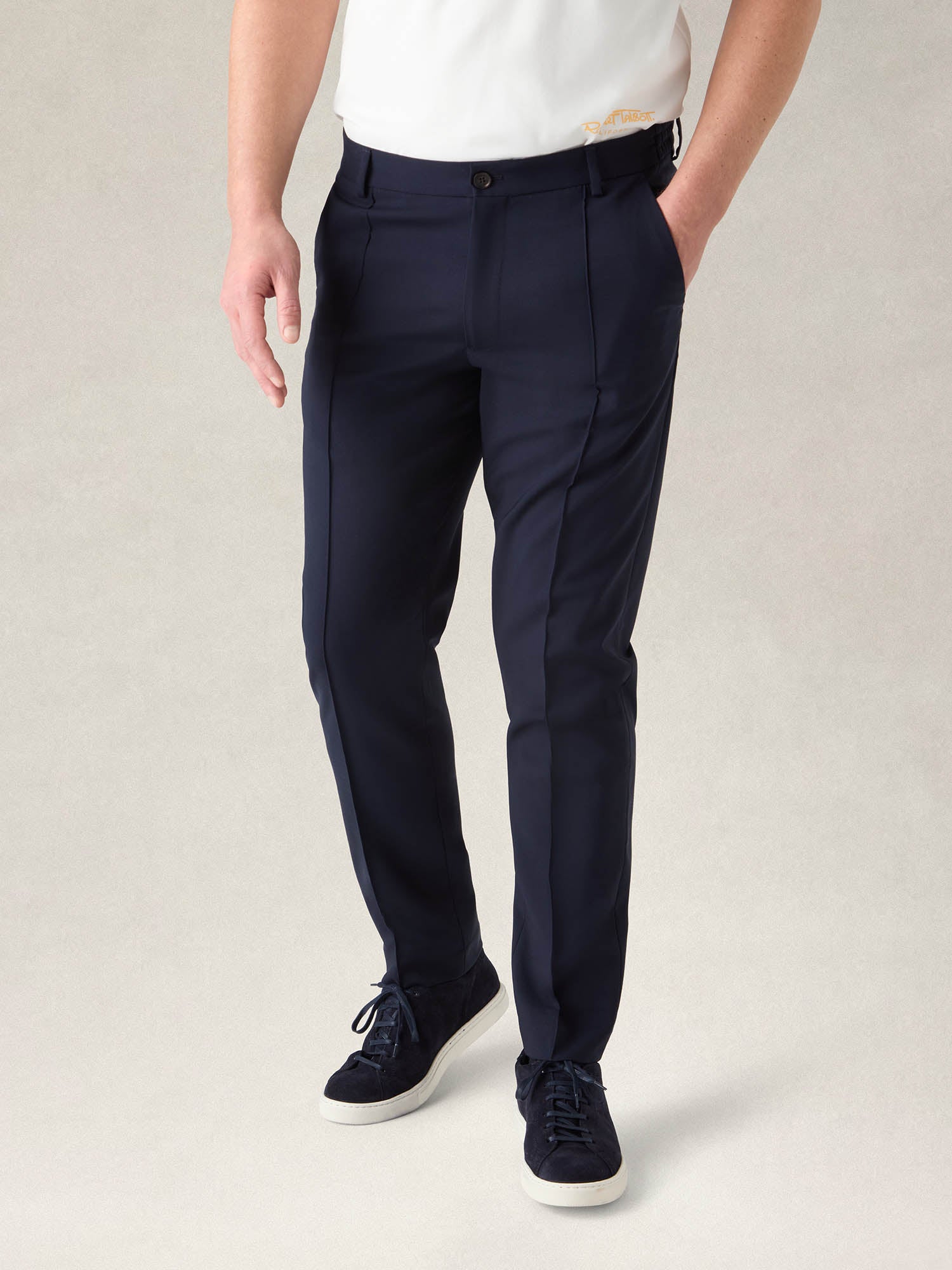 Stewart Drawstring Tech Wool Pant image