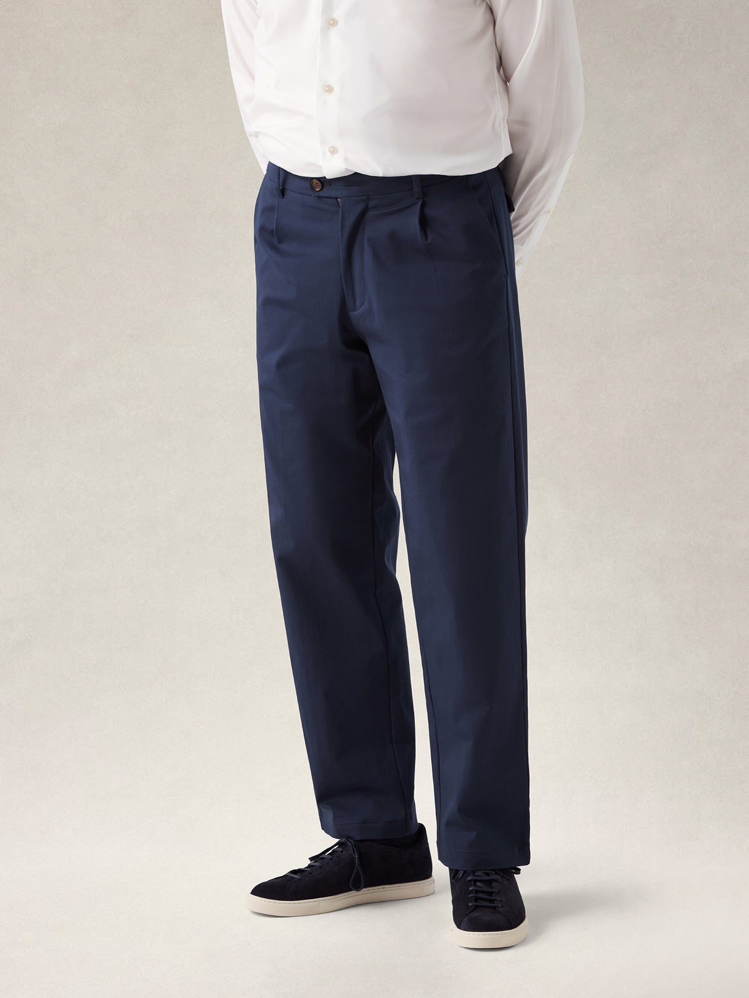 Aston Stretch Cotton Twill Chino Pant
