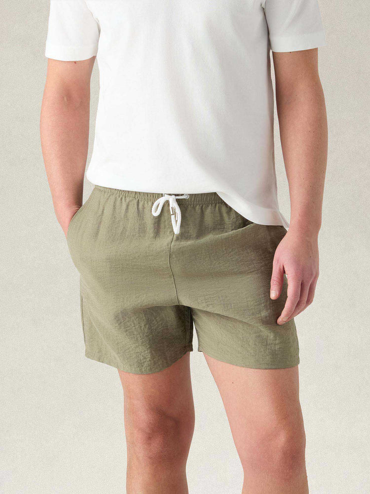 Avalon Linen Blend Beach Short