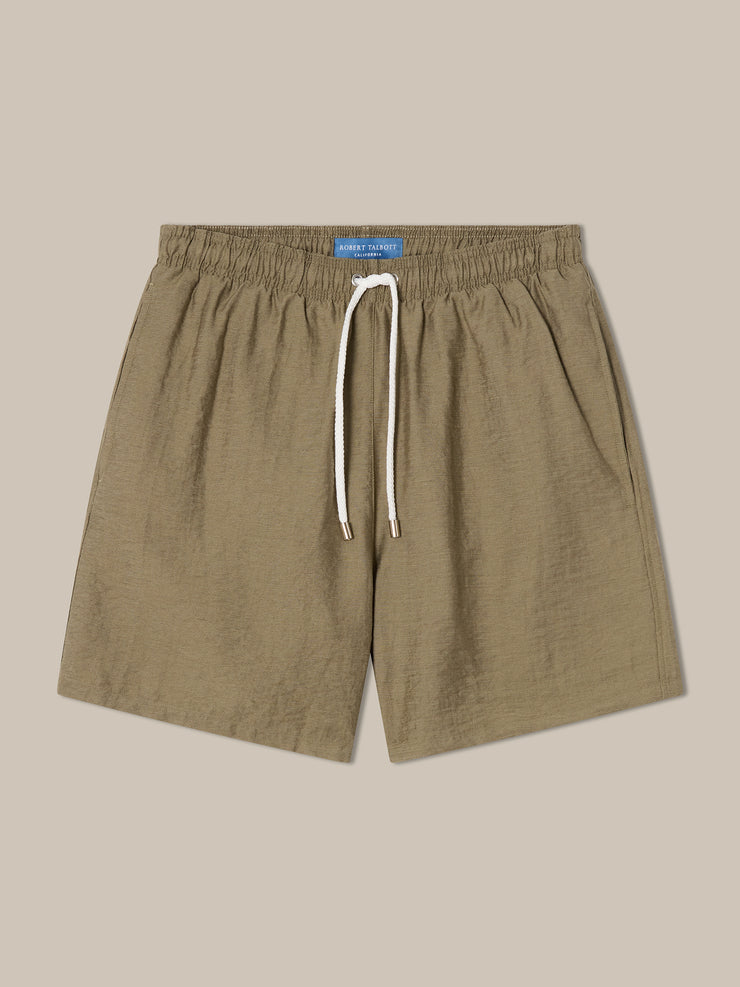 Avalon Linen Blend Beach Short