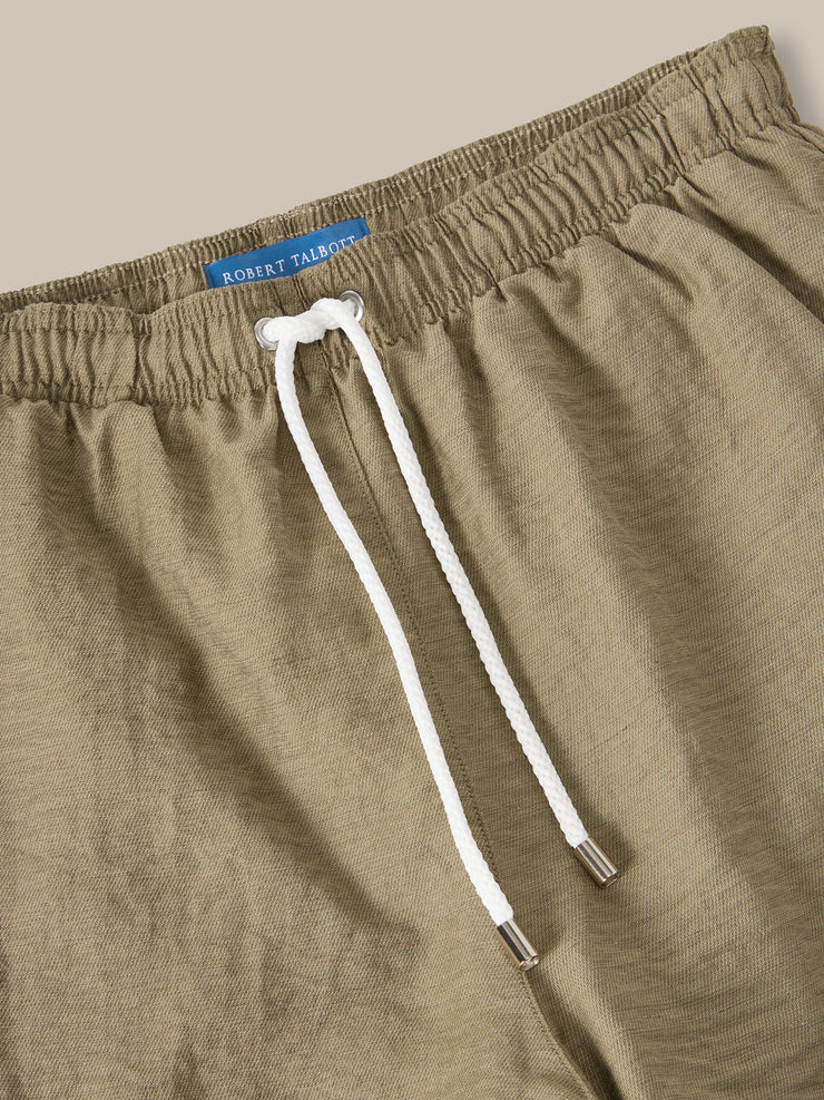 Avalon Linen Blend Beach Short