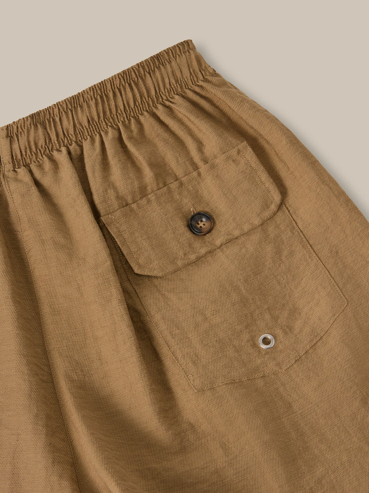 Avalon Linen Blend Beach Short