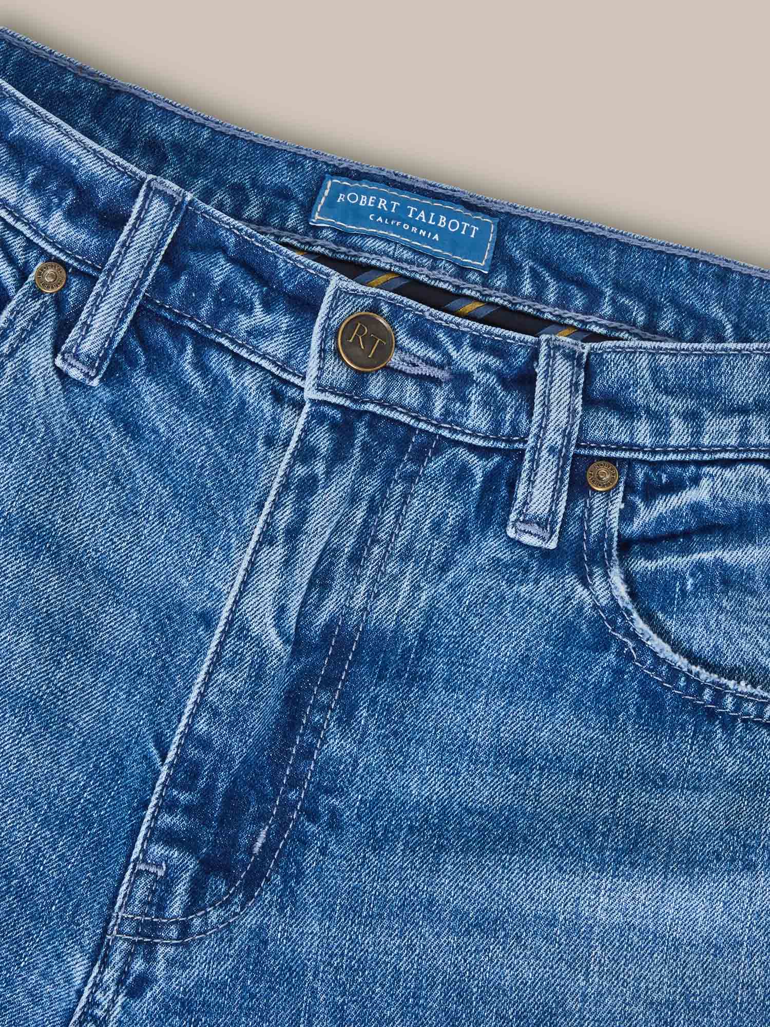 Austin Selvedge Straight Leg 5 Pocket Pant image