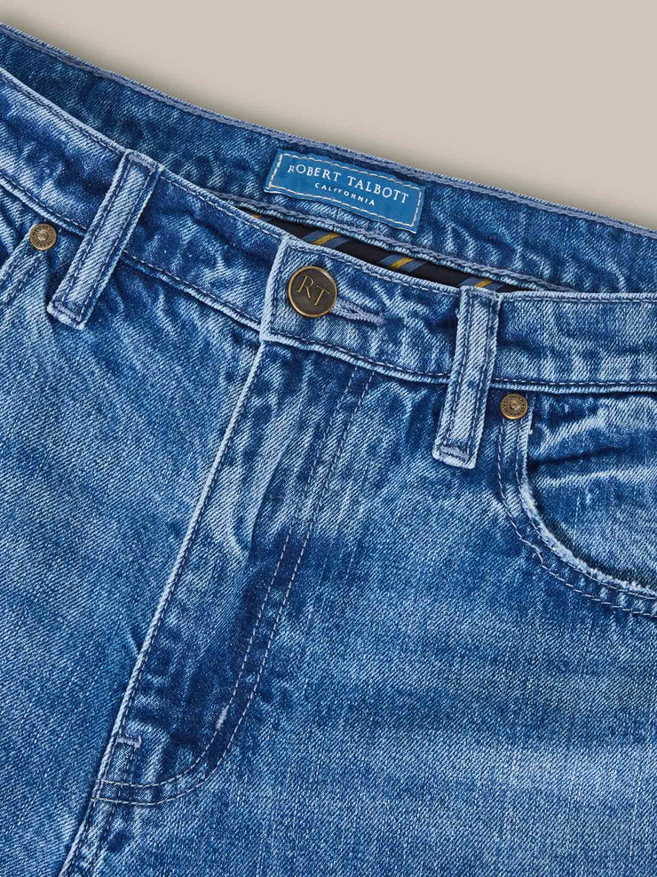 Austin Selvedge Straight Leg 5 Pocket Denim