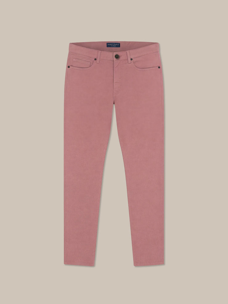 Fernando Comfort Stretch Linen Blend 5 Pocket