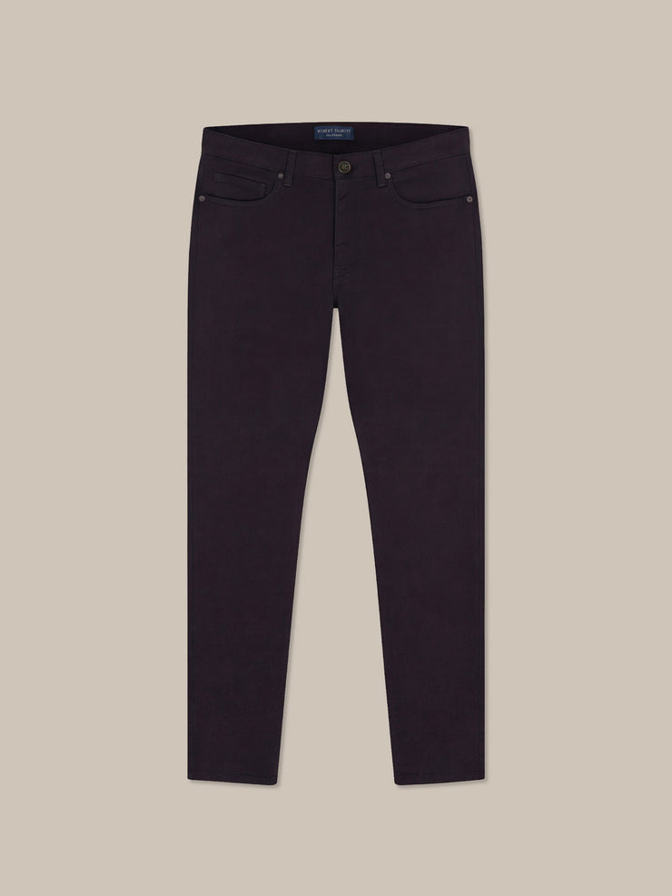 Fernando Comfort Stretch Linen Blend 5 Pocket