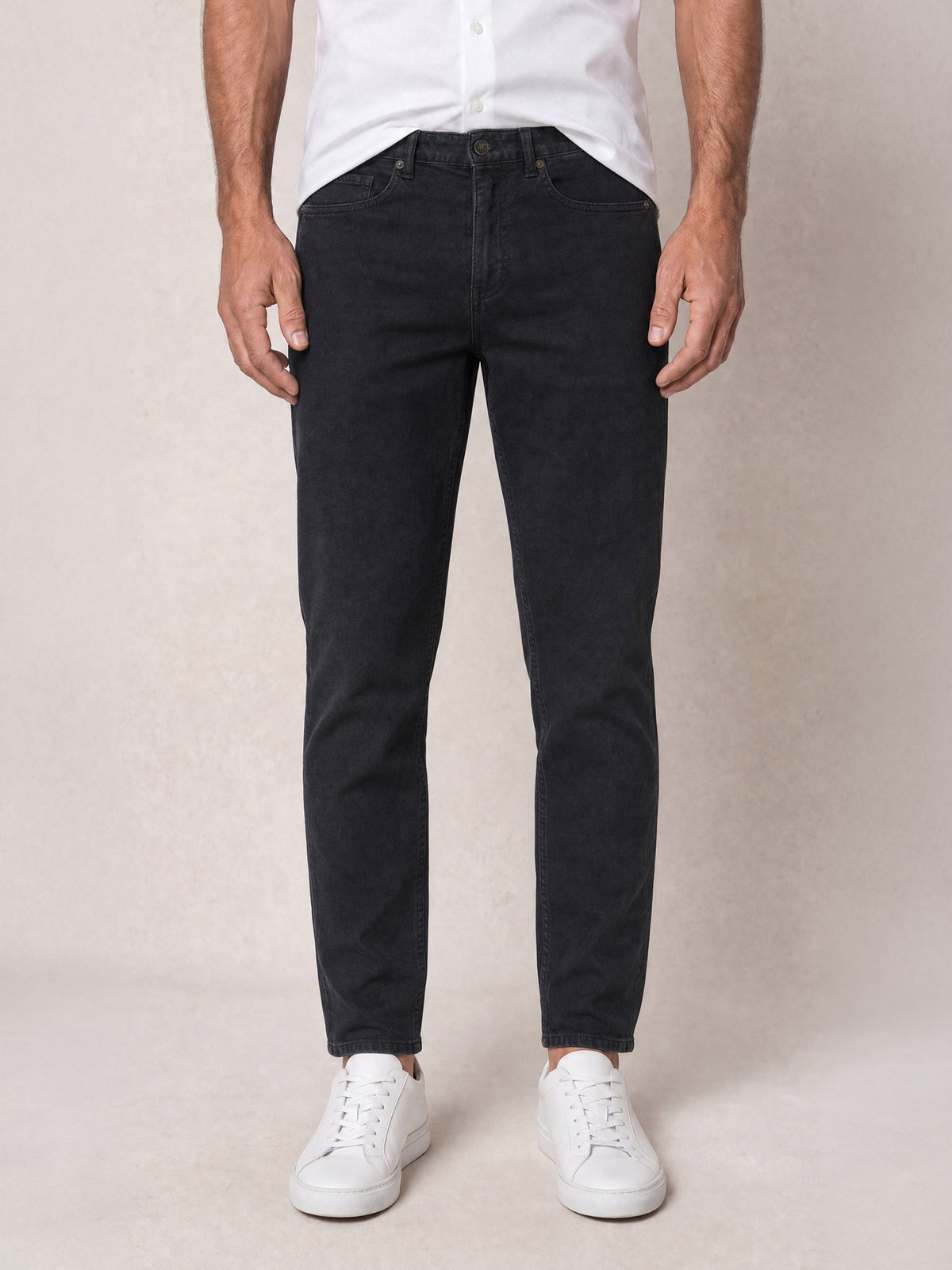 Fernando Comfort Stretch Linen Blend 5 Pocket image