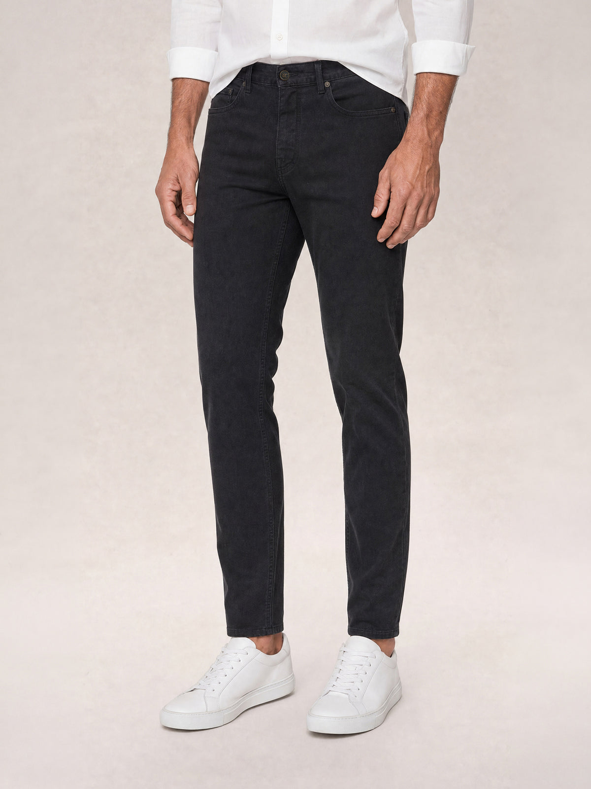 Fernando Comfort Stretch Linen Blend 5 Pocket image