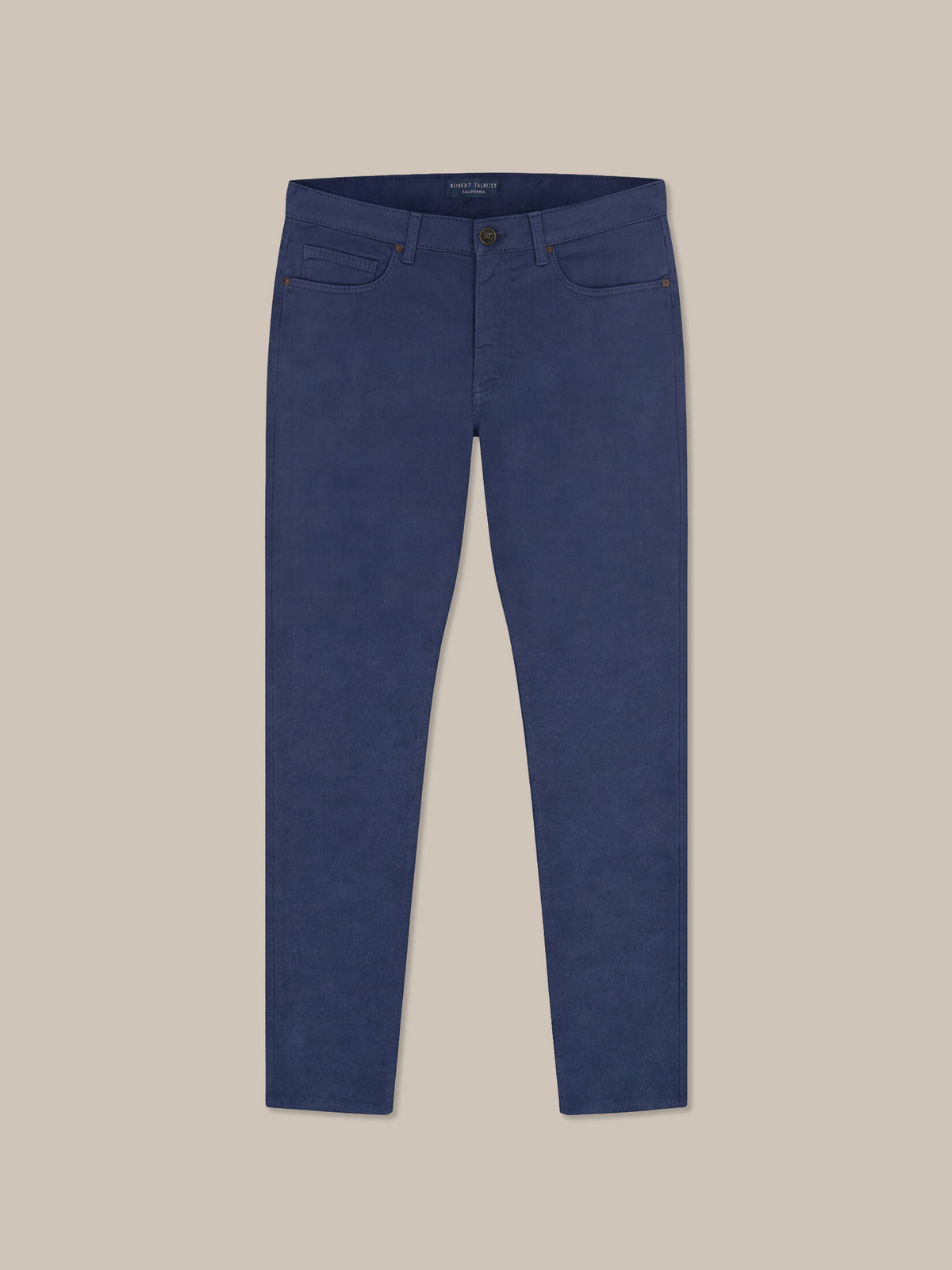 Fernando Comfort Stretch Linen Blend 5 Pocket