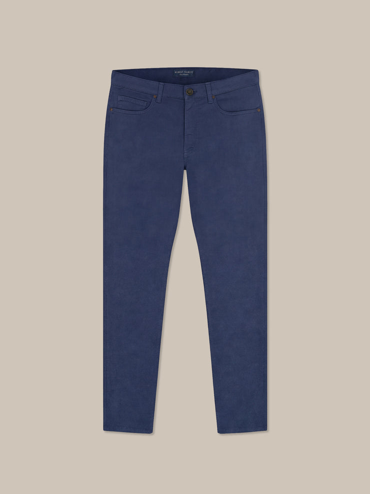 Fernando Comfort Stretch Linen Blend 5 Pocket