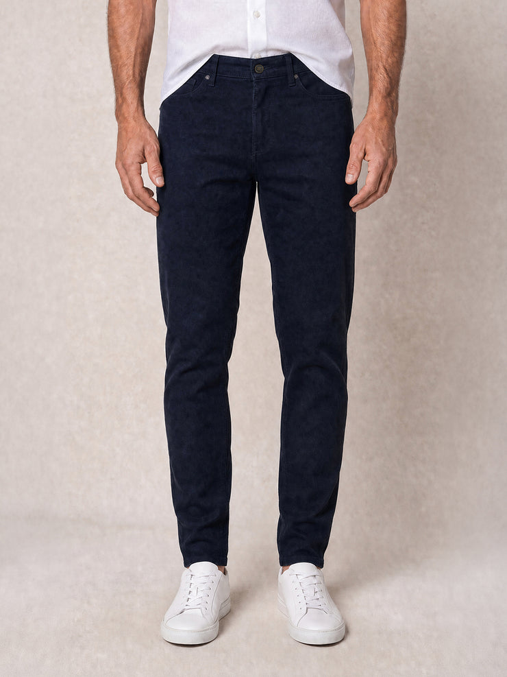 Fernando Comfort Stretch Linen Blend 5 Pocket