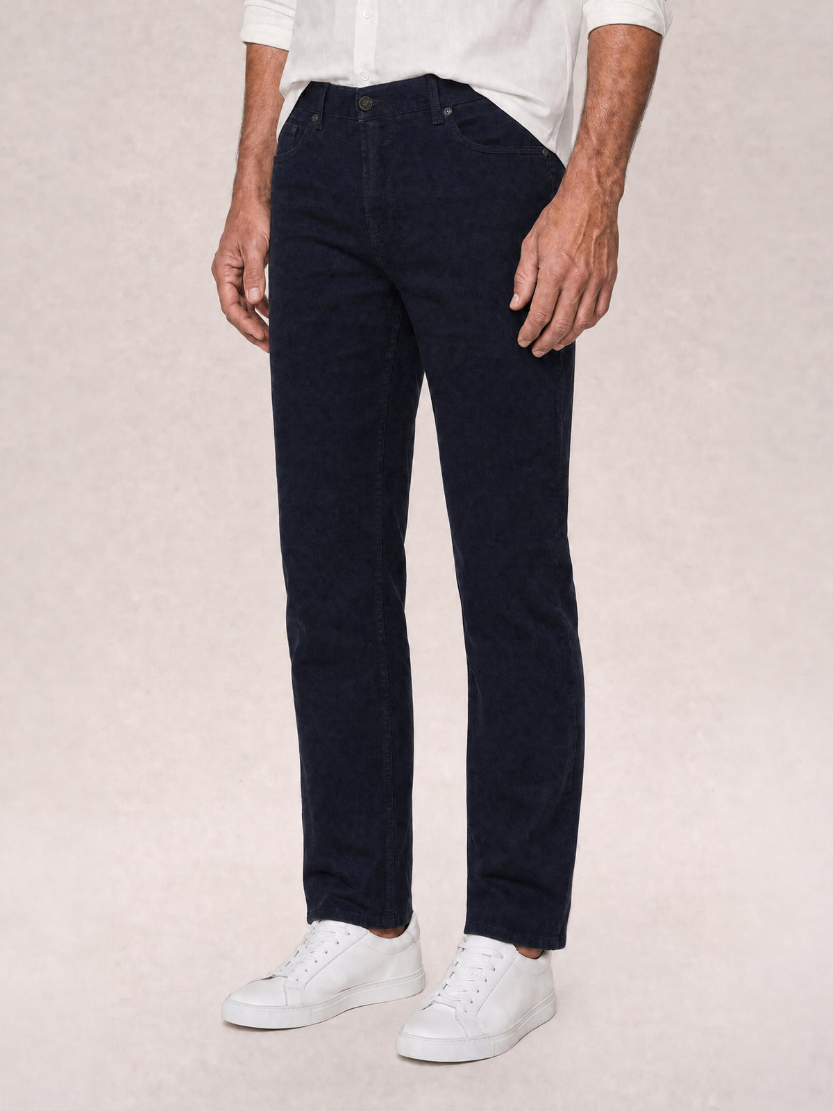 Fernando Comfort Stretch Linen Blend 5 Pocket image
