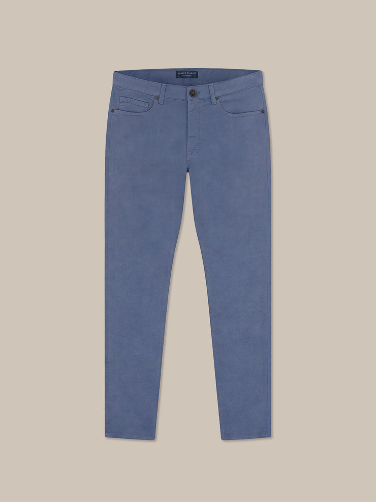 Fernando Comfort Stretch Linen Blend 5 Pocket