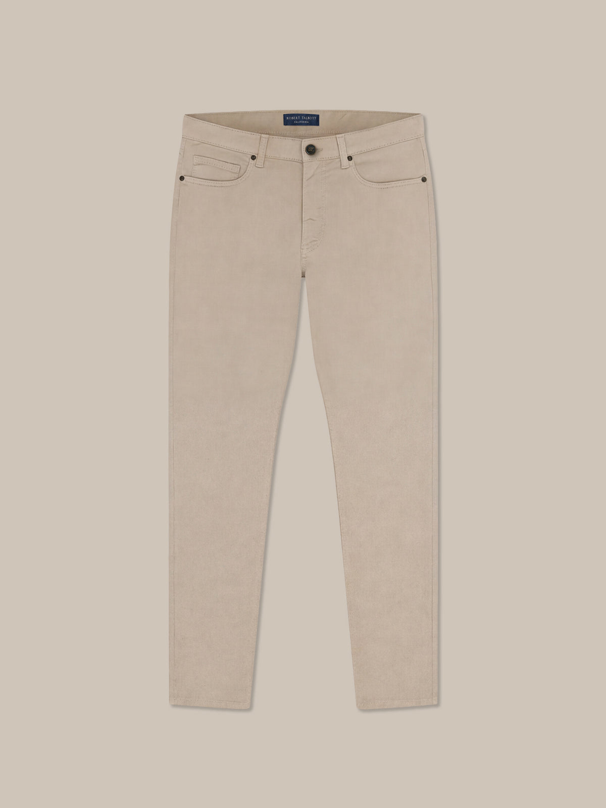 Fernando Comfort Stretch Linen Blend 5 Pocket