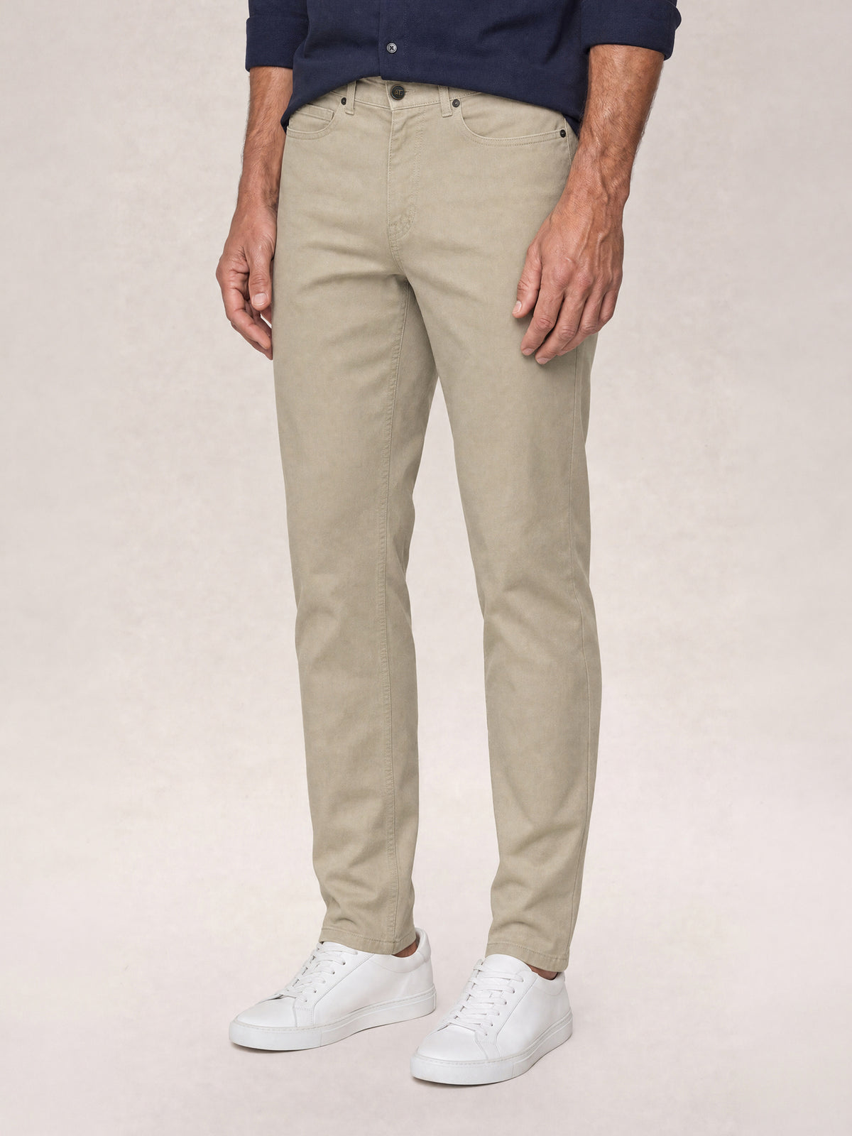 Fernando Comfort Stretch Linen Blend 5 Pocket image
