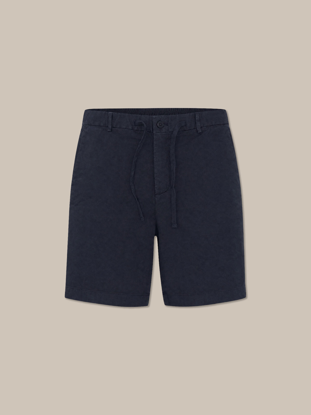 Stewart Stretch Linen Blend Convertible Drawstring Short