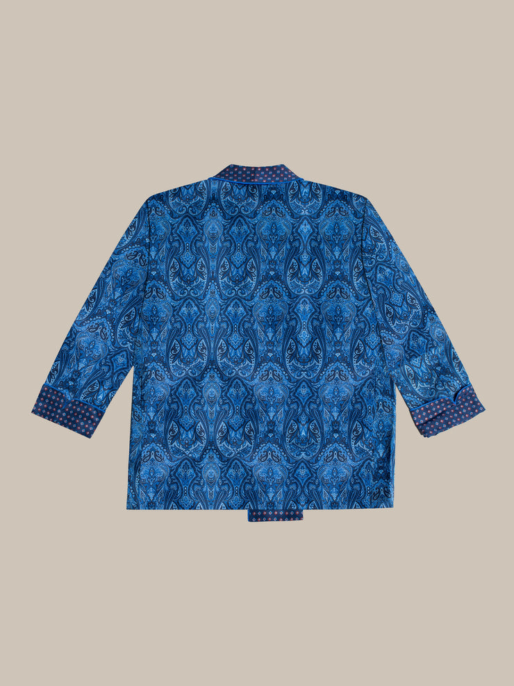 Hefner Silk Smoking Jacket