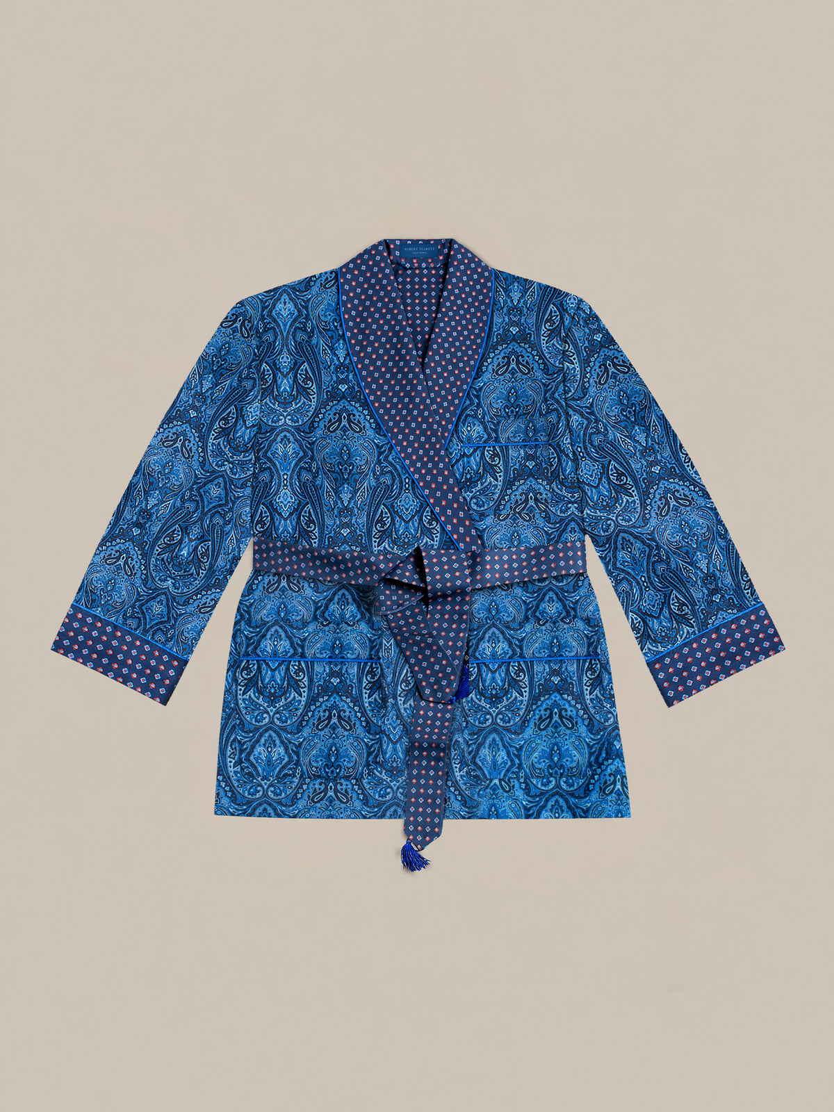 Hefner Silk Smoking Jacket