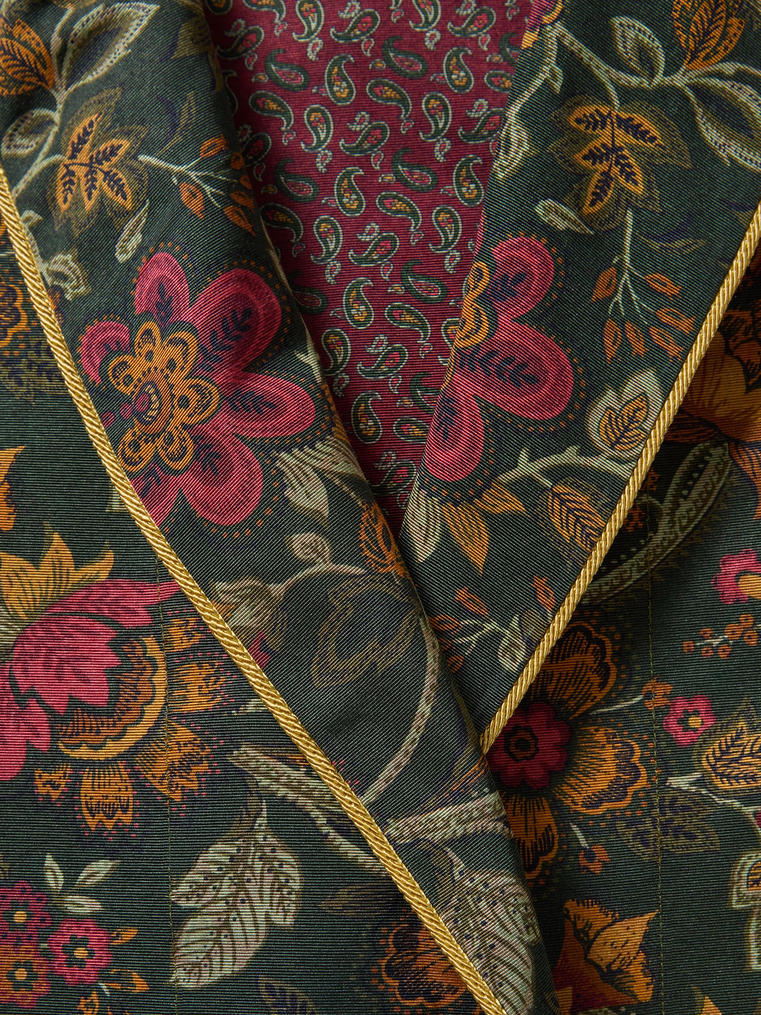 Hefner Silk Smoking Jacket