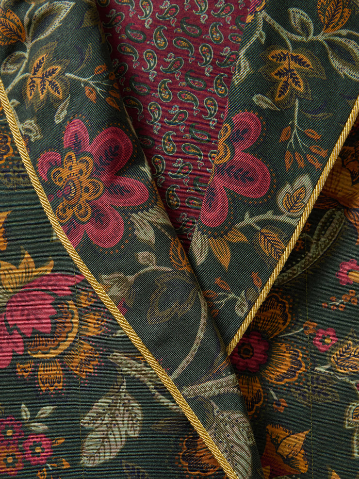 Hefner Silk Smoking Jacket
