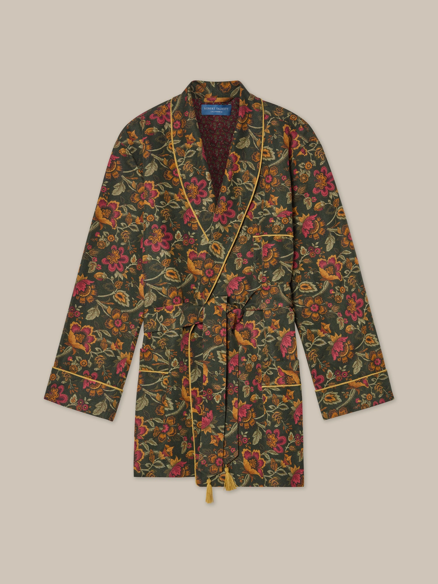Hefner Silk Smoking Jacket