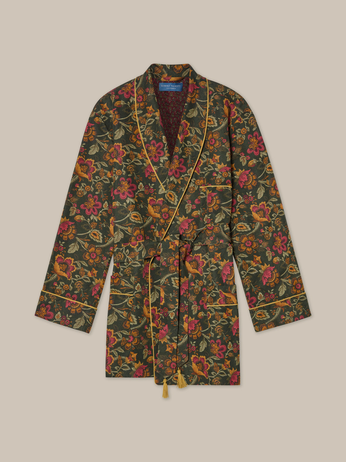 Hefner Silk Smoking Jacket