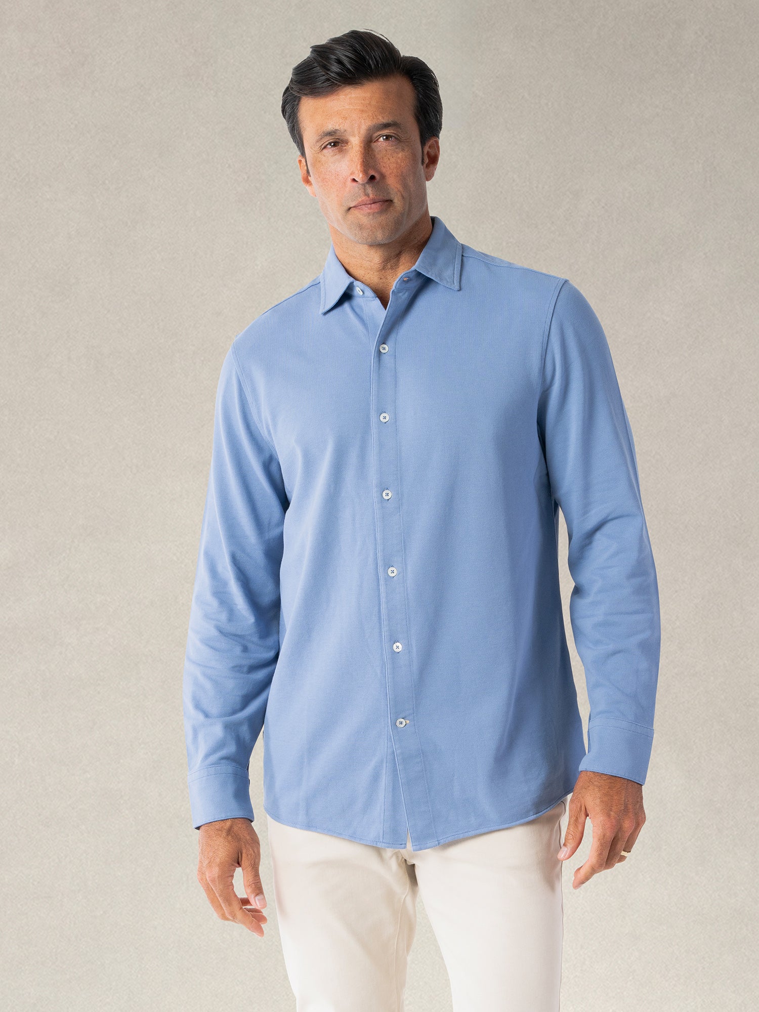 Foster Long Sleeve Knit Shirt