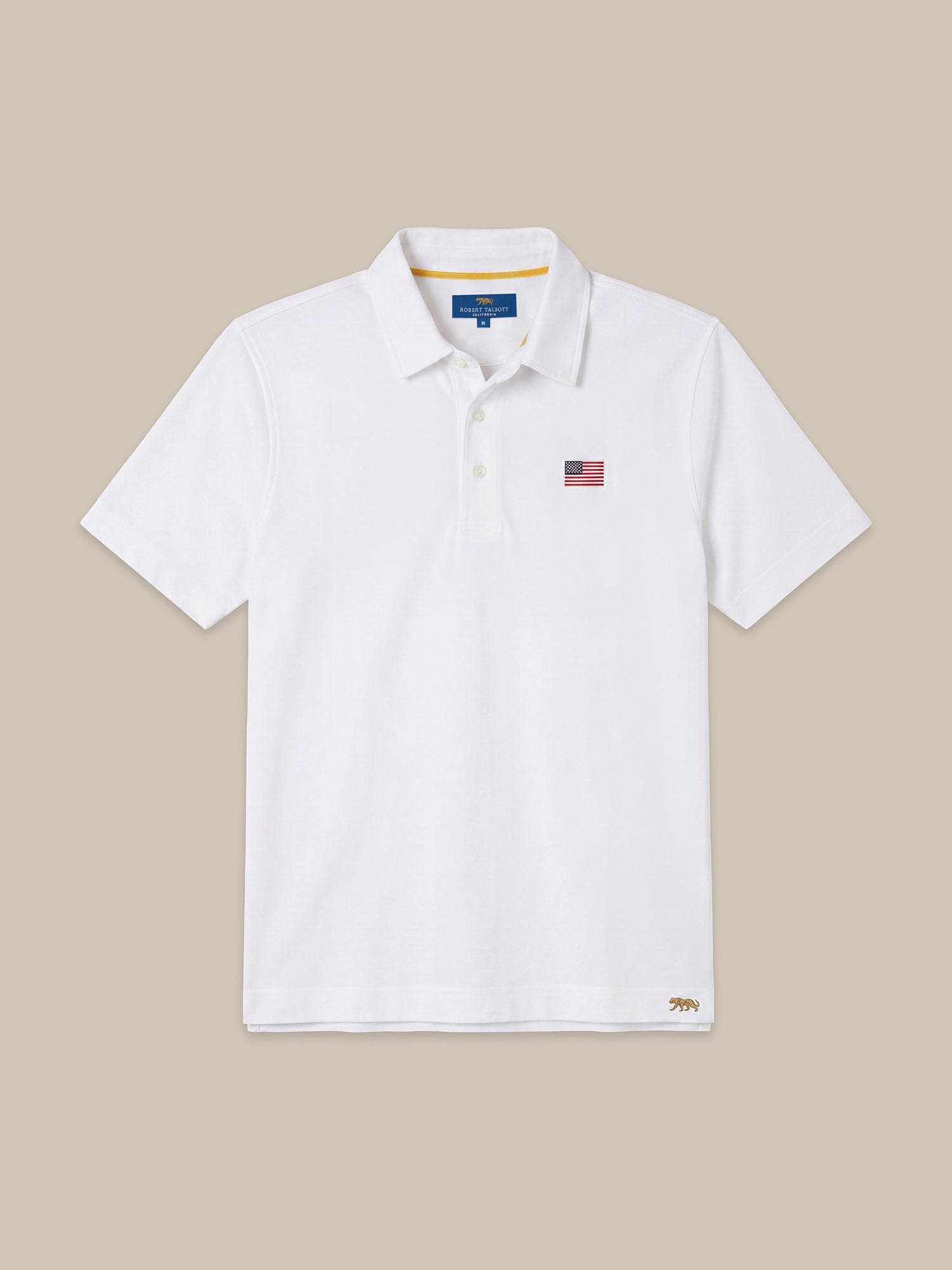 USA Flag Short Sleeve Polo