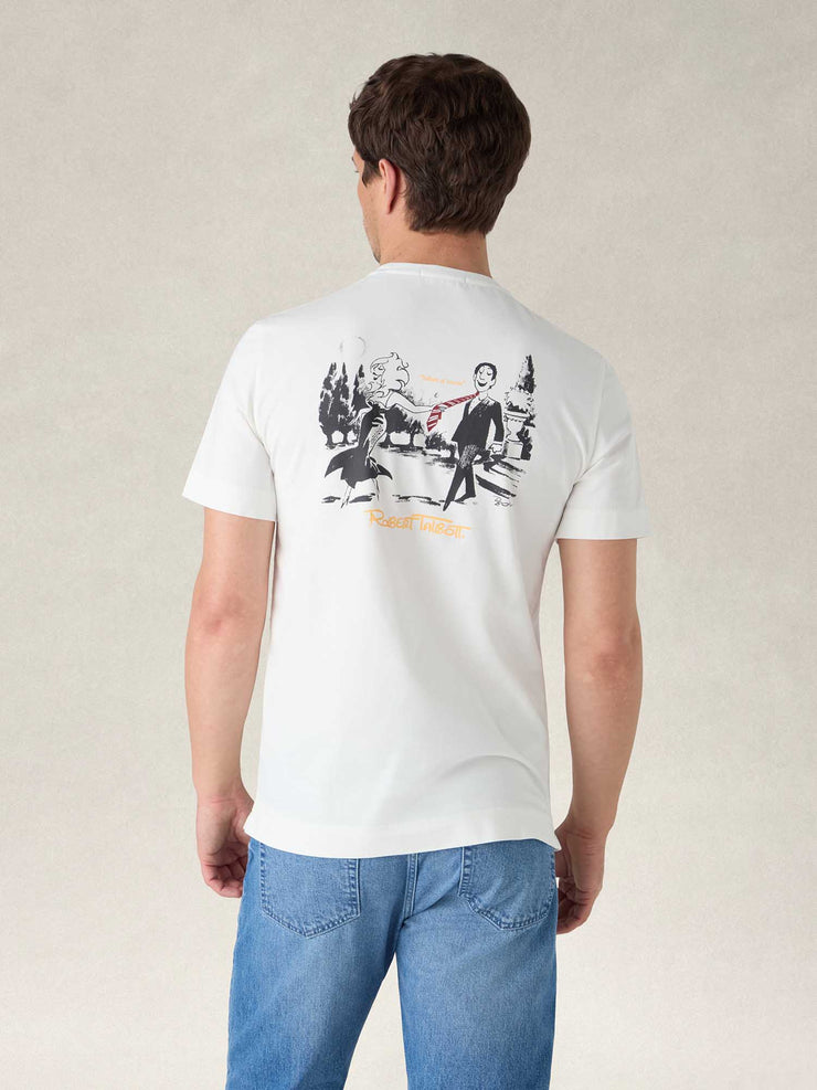 Stretch Jersey Graphic Dean Tee