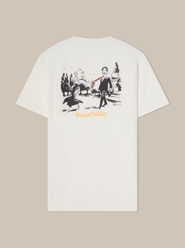 Stretch Jersey Graphic Dean Tee