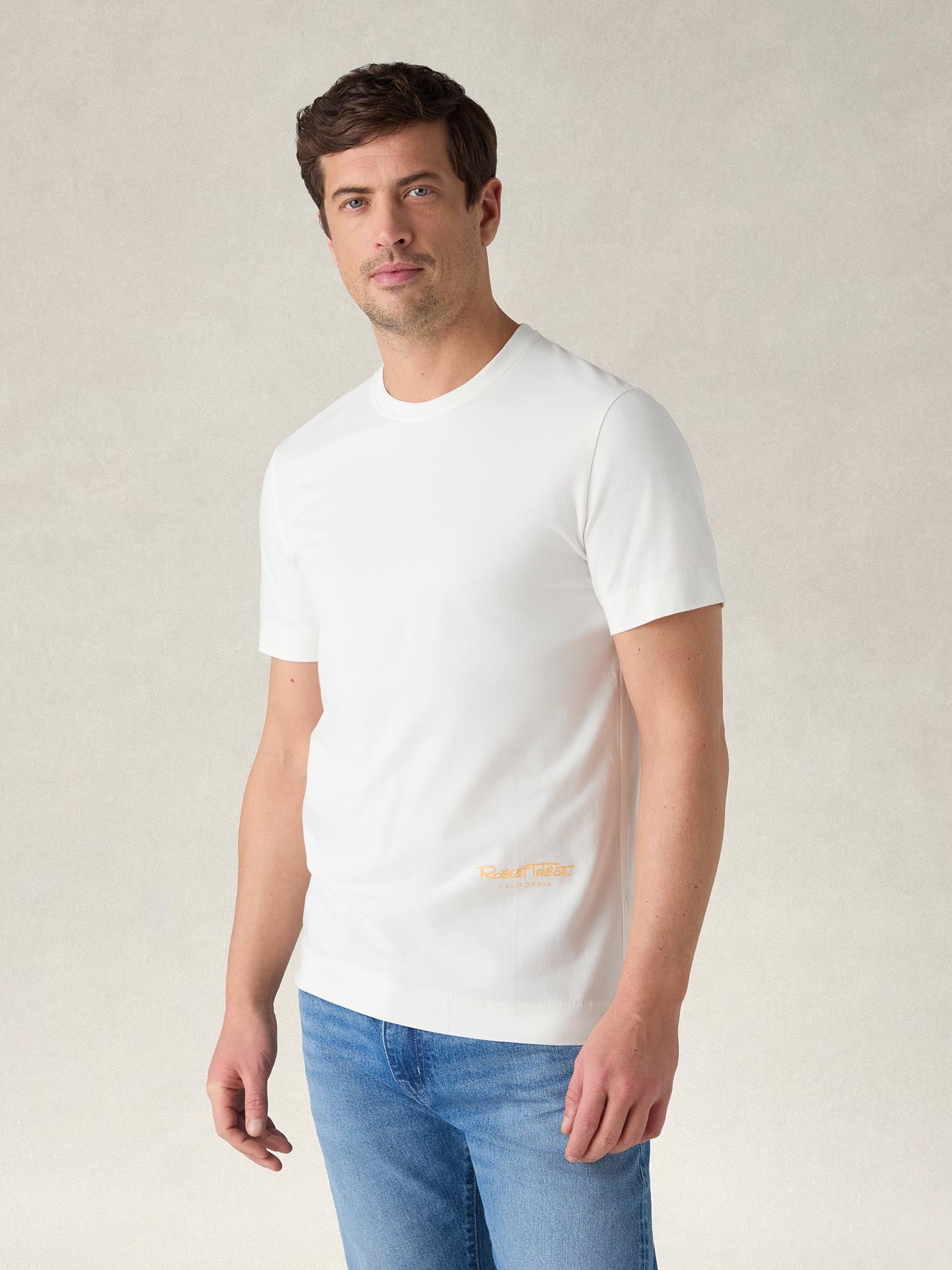 Stretch Jersey Graphic Dean Tee