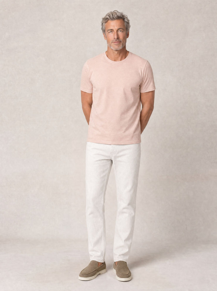 Davis Pique Linen Tee