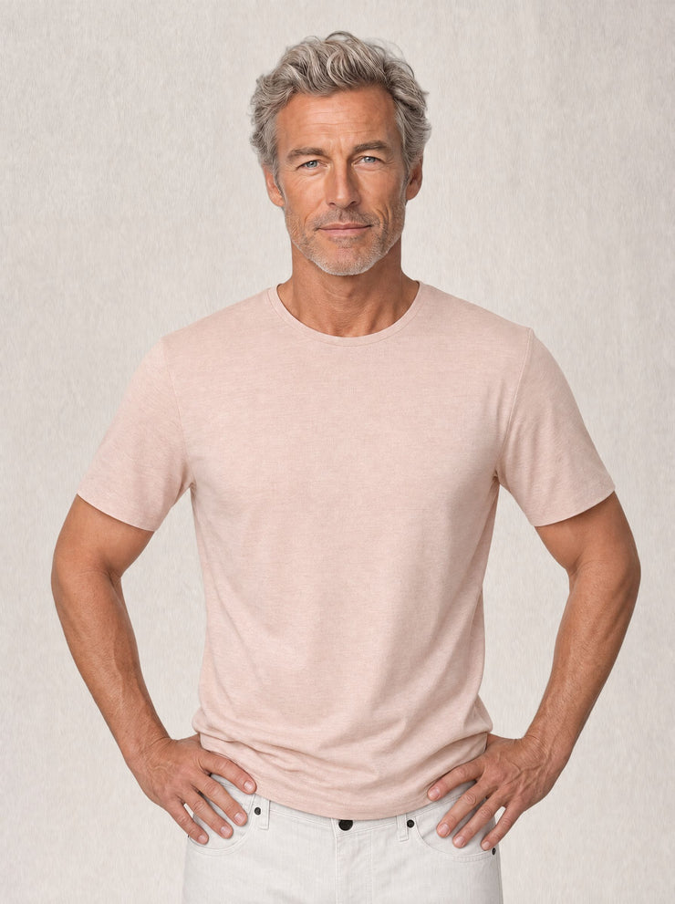 Davis Pique Linen Tee