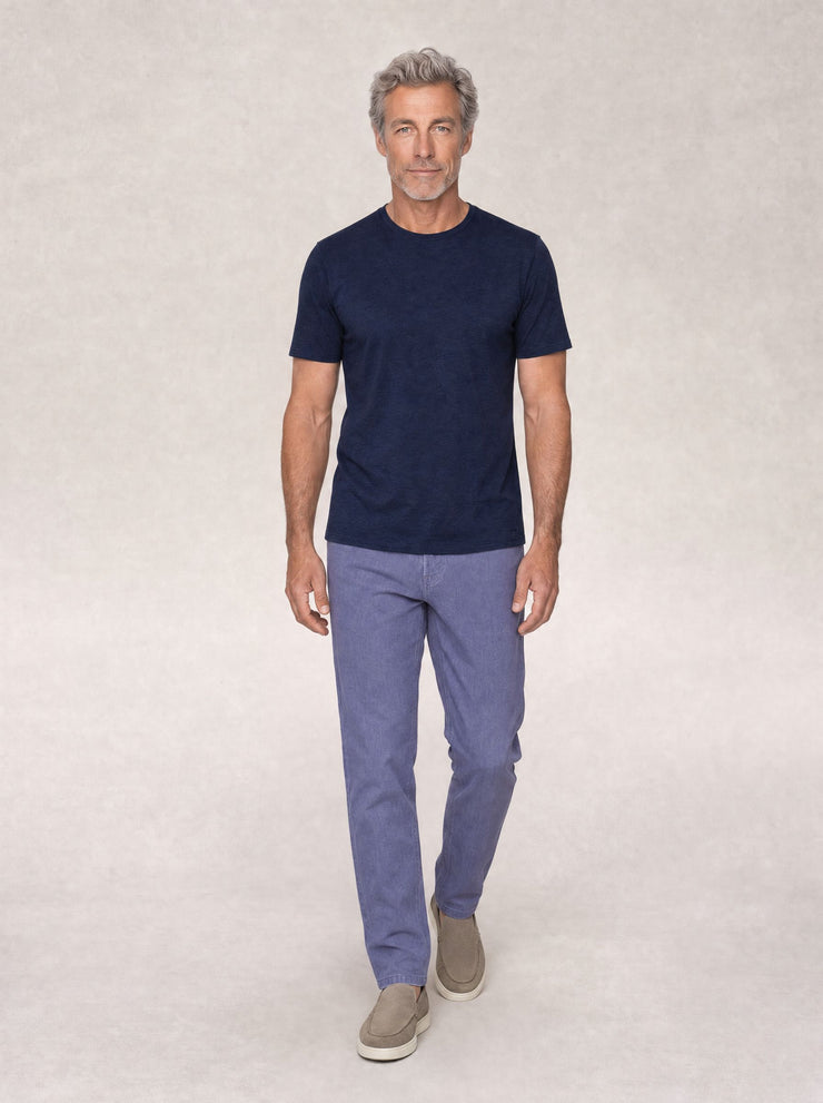 Davis Pique Linen Tee