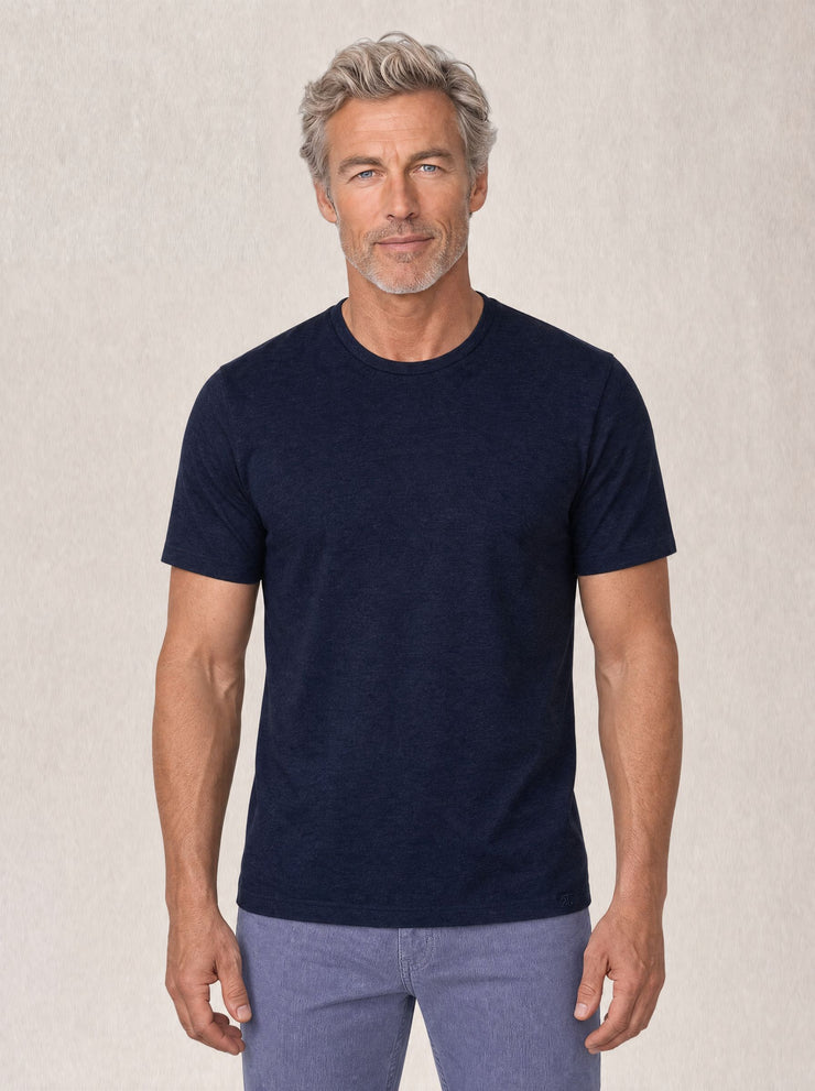 Davis Pique Linen Tee