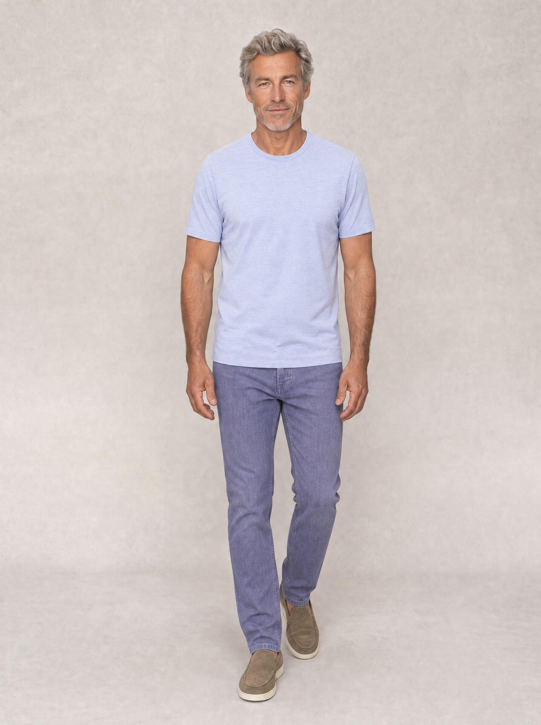 Davis Pique Linen Tee