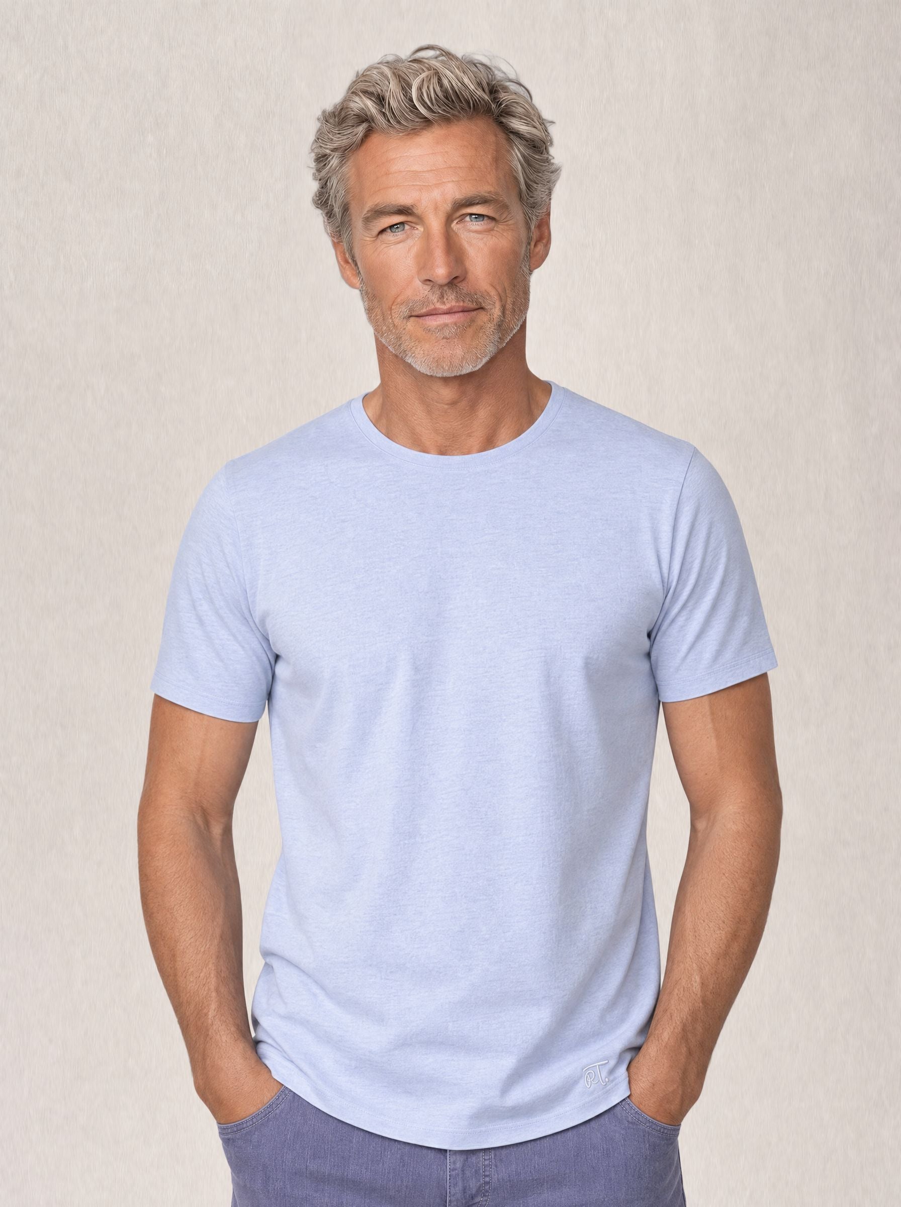 Davis Pique Linen Tee image