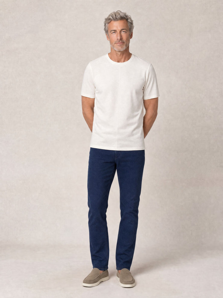 Davis Pique Linen Tee